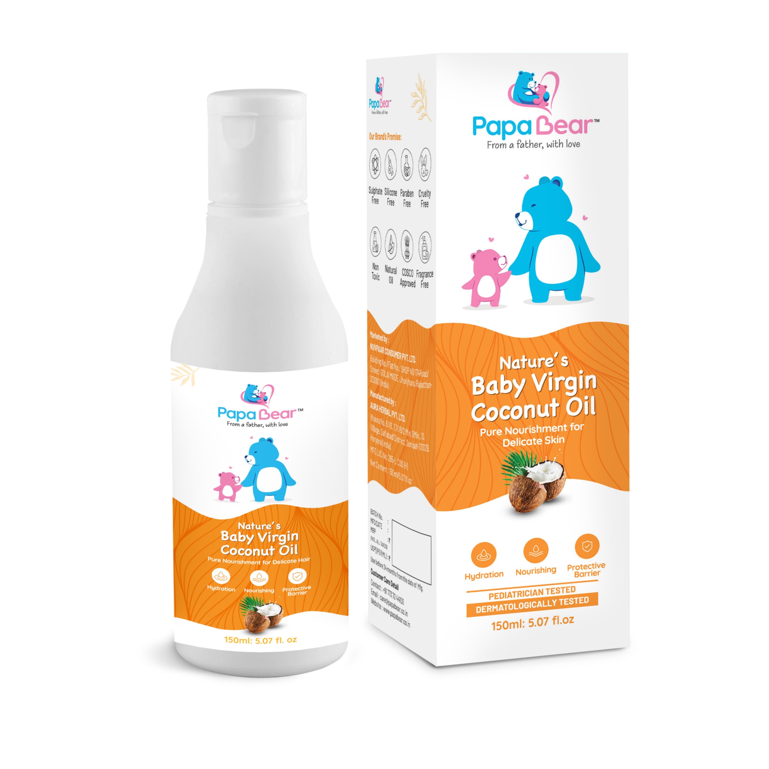 Virgin Coconut Hair Oil