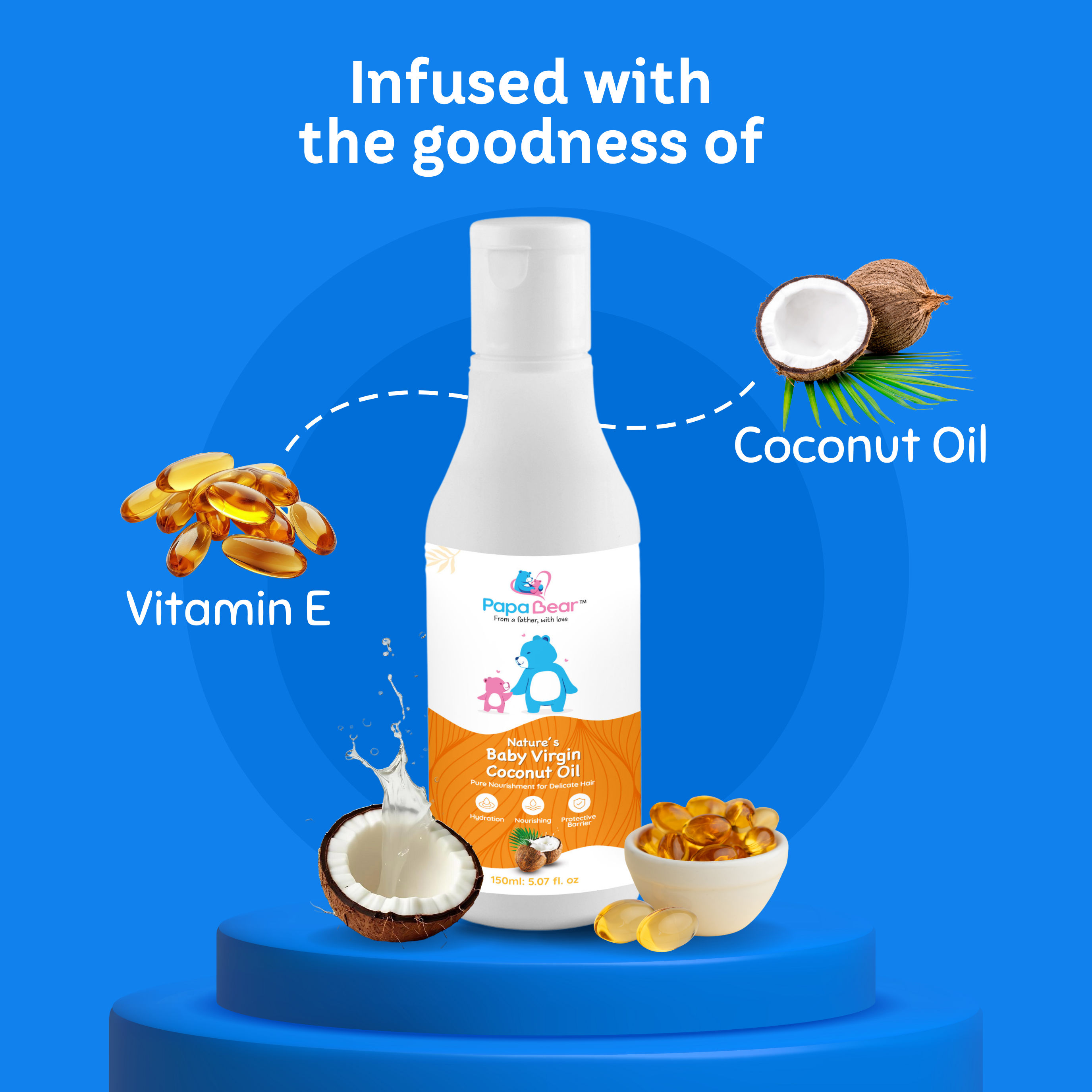 Virgin Coconut Hair Oil