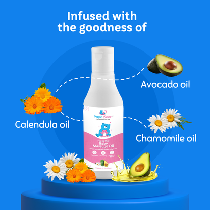 Papa’s Hug Baby Massage Oil