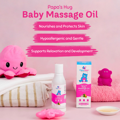 Papa’s Hug Baby Massage Oil